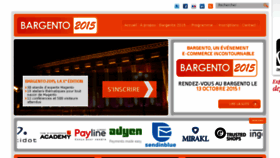 What Bargento.fr website looked like in 2015 (8 years ago)