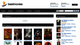 What Bestmovies.cc website looked like in 2015 (8 years ago)