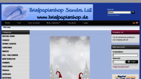 What Briefpapiershop.de website looked like in 2015 (8 years ago)