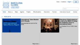 What Barcelonaglobal.com website looked like in 2015 (9 years ago)