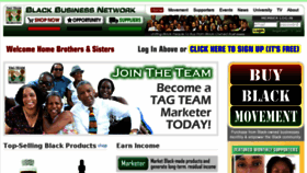 What Blackbusinessnetwork.com website looked like in 2015 (8 years ago)