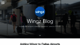 What Blog.wingz.me website looked like in 2015 (8 years ago)