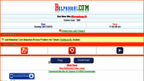 What Belpahari.com website looked like in 2015 (8 years ago)