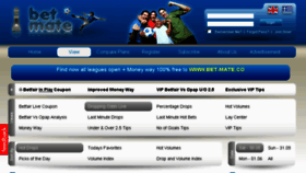What Bet-mate.com website looked like in 2015 (8 years ago)