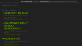 What Bankplayer.com website looked like in 2015 (8 years ago)