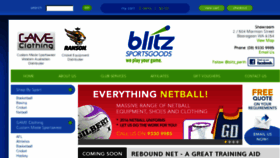 What Blitzsportsgoods.com website looked like in 2015 (8 years ago)