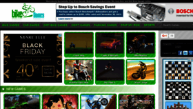 What Bike-games.net website looked like in 2015 (8 years ago)