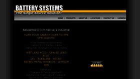 What Batterysystems.net website looked like in 2015 (8 years ago)