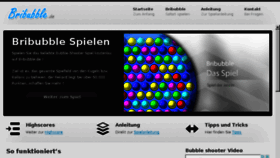 What Bribubble.de website looked like in 2015 (8 years ago)
