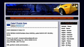 What Bisniskaos.com website looked like in 2015 (8 years ago)