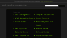 What Best-gaming-mouse.com website looked like in 2015 (8 years ago)