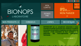 What Bionops.eu website looked like in 2015 (8 years ago)