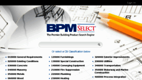 What Bpmselect.com website looked like in 2015 (8 years ago)