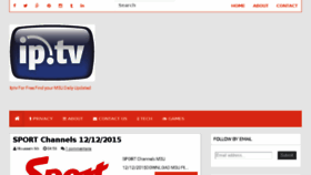 What Bestforiptv.com website looked like in 2015 (8 years ago)