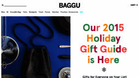 What Baggubag.com website looked like in 2015 (8 years ago)