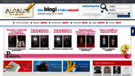 What Bloblo.pl website looked like in 2015 (8 years ago)
