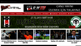 What Bjkonline.com website looked like in 2015 (8 years ago)