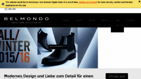 What Belmondo.de website looked like in 2015 (8 years ago)