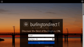 What Burlingtondirect.info website looked like in 2015 (8 years ago)