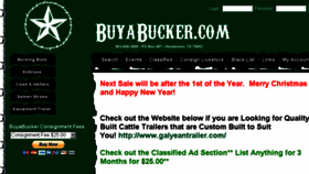 What Buyabucker.com website looked like in 2015 (8 years ago)