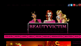 What Beautyvictim.com website looked like in 2015 (8 years ago)