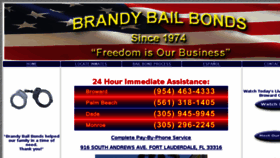 What Brandybailbonds.com website looked like in 2015 (8 years ago)