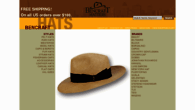 What Bencrafthats.com website looked like in 2015 (8 years ago)