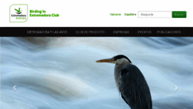 What Birdinginextremadura.com website looked like in 2015 (8 years ago)