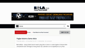 What Bolaonline828.com website looked like in 2015 (8 years ago)