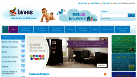 What Binxie.com website looked like in 2015 (8 years ago)