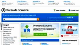 What Bursadedomenii.ro website looked like in 2016 (8 years ago)