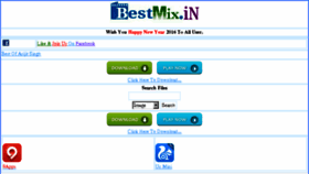 What Bestmix.in website looked like in 2016 (8 years ago)
