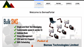 What Bemasportal.com website looked like in 2016 (8 years ago)