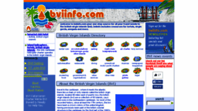 What Bviinfo.com website looked like in 2016 (8 years ago)