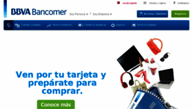 What Bbvabancomer.com website looked like in 2016 (8 years ago)