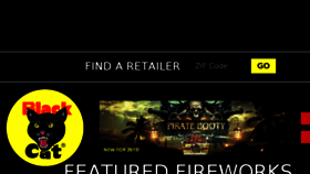 What Blackcatfireworks.com website looked like in 2016 (8 years ago)