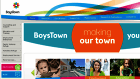 What Boystown.com.au website looked like in 2016 (8 years ago)