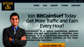 What Bitcoinsurf.org website looked like in 2016 (8 years ago)