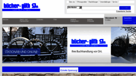 What Buecher-gueth.de website looked like in 2016 (8 years ago)