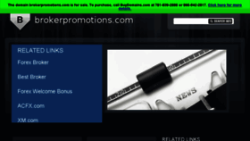 What Brokerpromotions.com website looked like in 2016 (8 years ago)