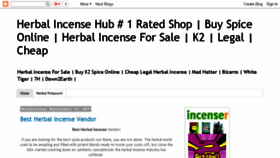 What Buyherbalincenseonline.com website looked like in 2016 (8 years ago)