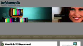 What Buehnenhelden.de website looked like in 2016 (8 years ago)
