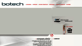 What Botech.com.tr website looked like in 2016 (8 years ago)