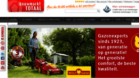 What Bouwmarkttotaal.be website looked like in 2016 (8 years ago)