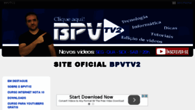What Bpvtv2.com website looked like in 2016 (8 years ago)