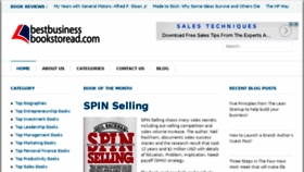 What Bestbusinessbookstoread.com website looked like in 2016 (10 years ago)