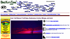 What Bikekatytrail.com website looked like in 2016 (8 years ago)