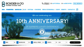 What Bonderco.com website looked like in 2016 (8 years ago)