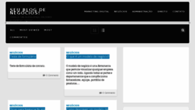 What Blogdenegocios.net.br website looked like in 2016 (8 years ago)