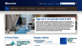 What Baxteritalia.it website looked like in 2016 (8 years ago)